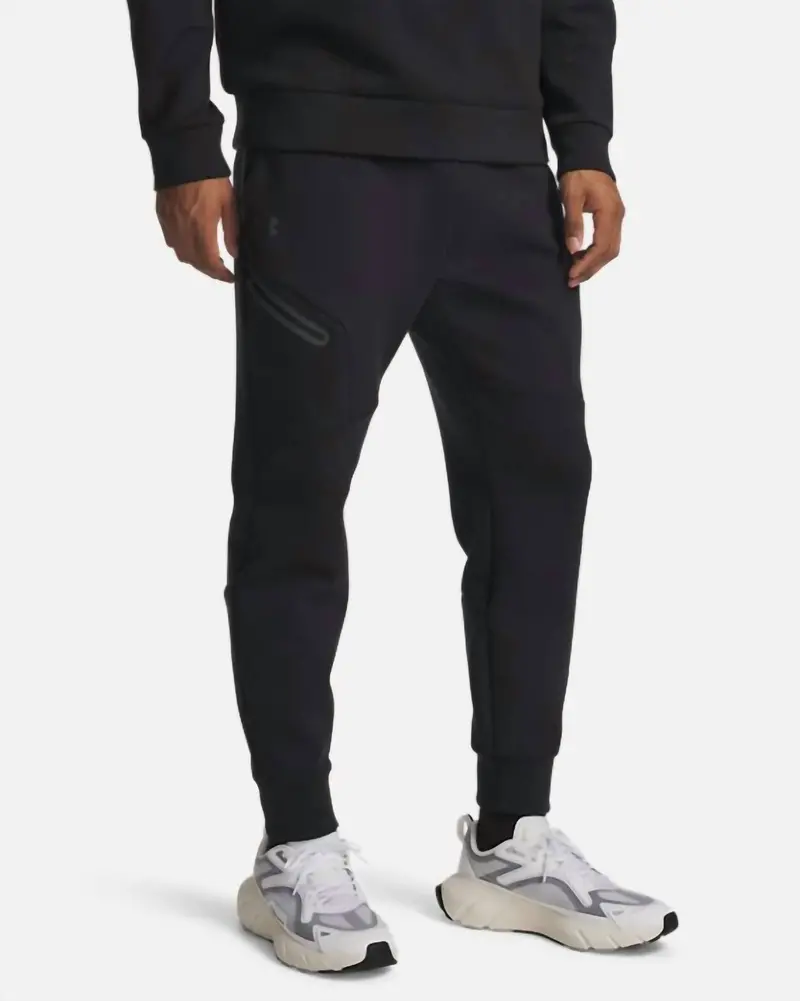 Unstoppable Flc Joggers In Black 1