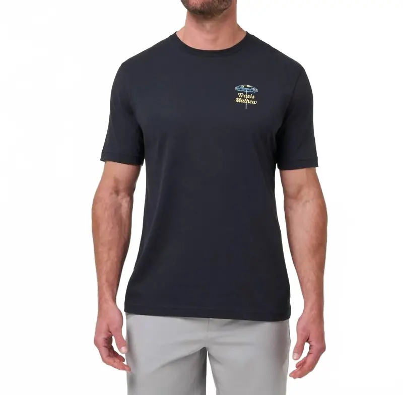Vacation Home Short Sleeve Tee In Black 1