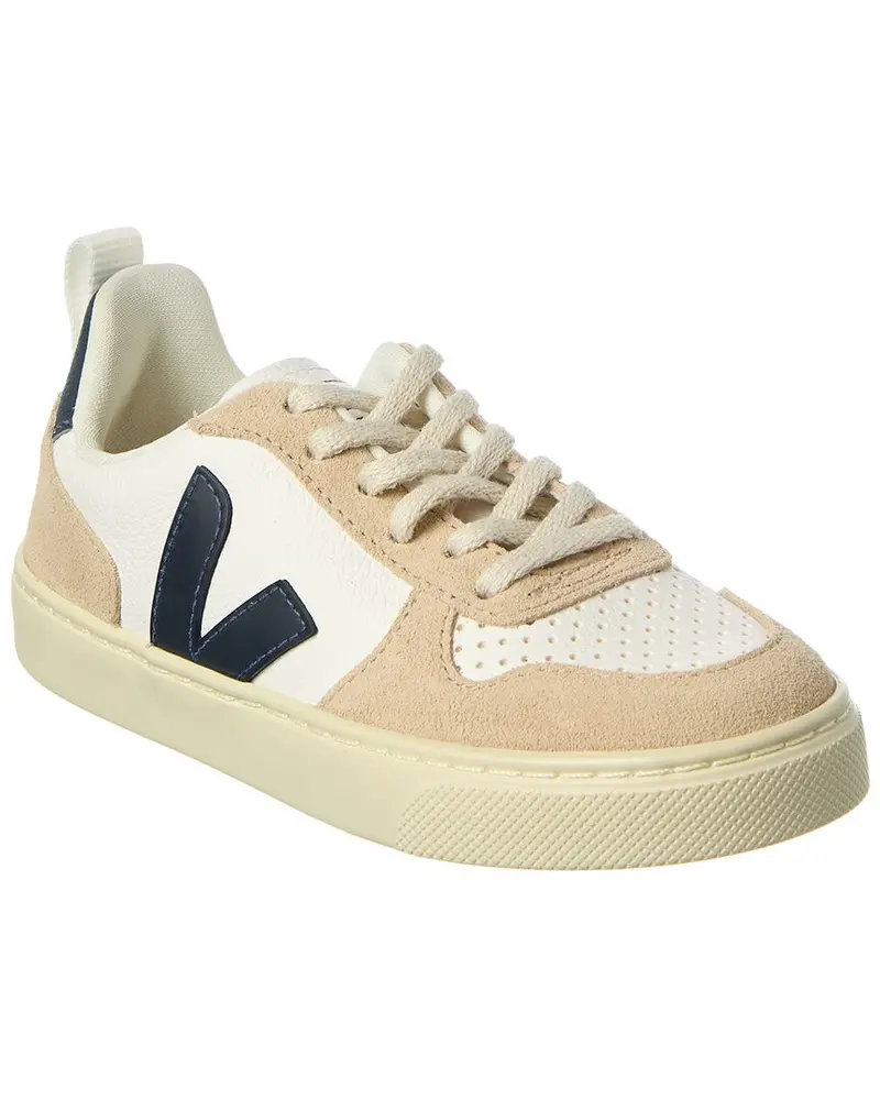 Veja Small V-10 Leather Sneaker 1