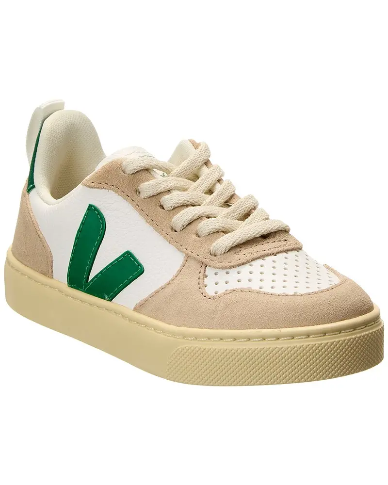 Veja Small V-10 Leather Sneaker 1