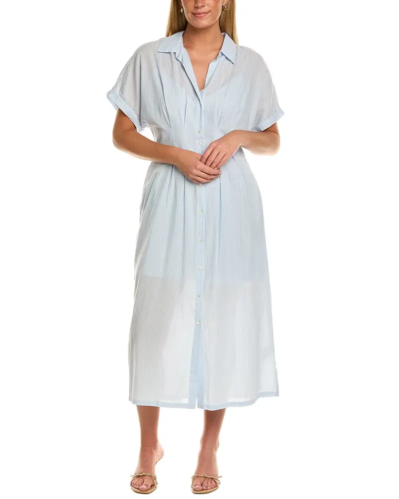 Velvet By Graham & Spencer Riley Short Sleeve Midi Dress 1
