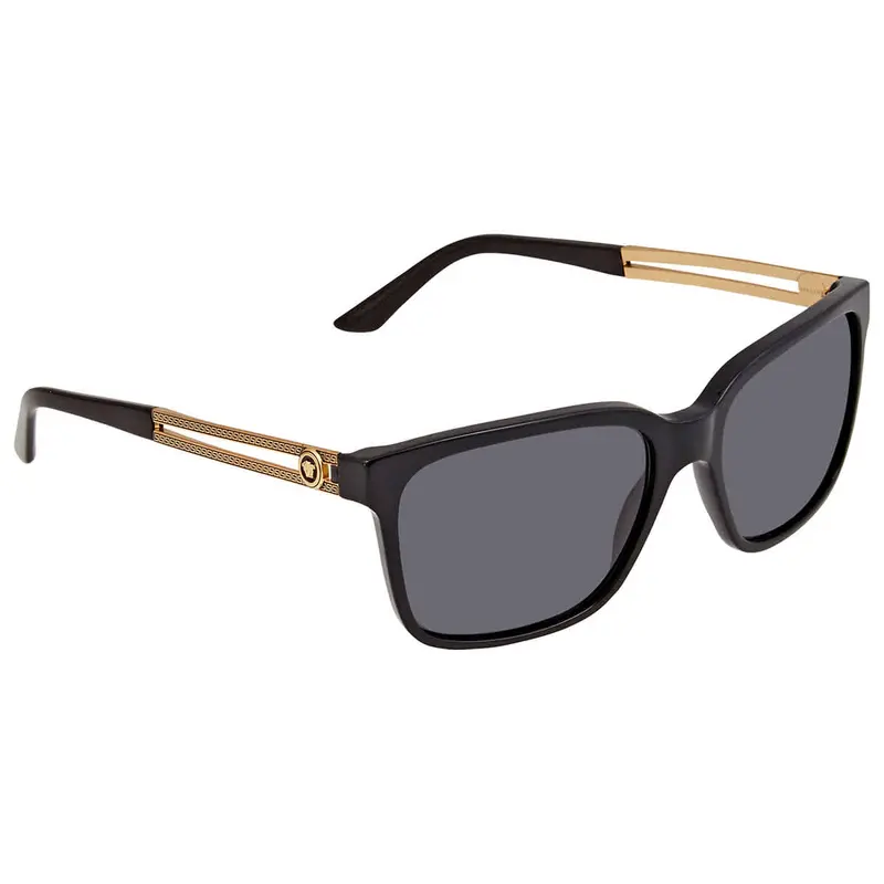 Versace Grey Square Men's Sunglasses Ve4307 Gb187 58 1