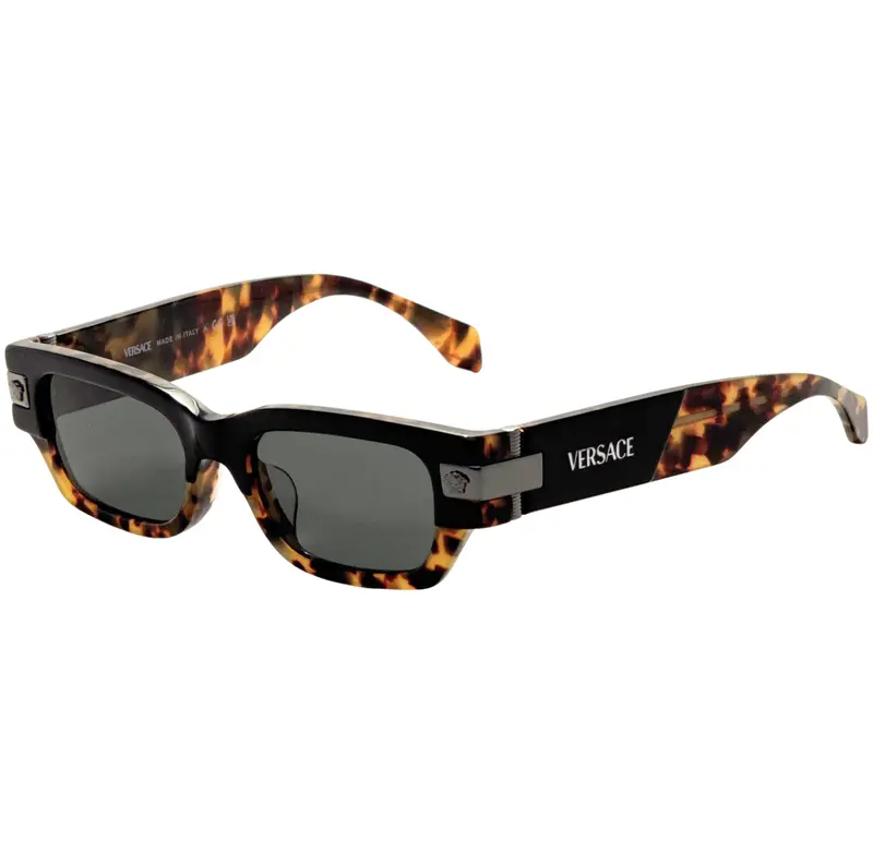 Versace Men's 53 Mm Brown Sunglasses 1