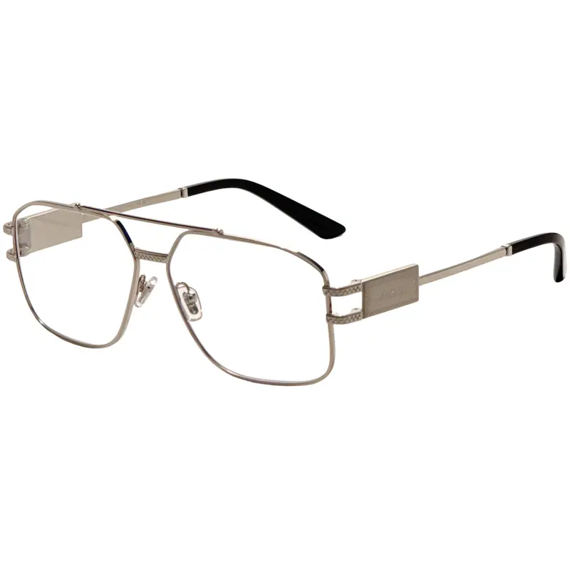 Versace Men's 57 Mm Silver Opticals 1