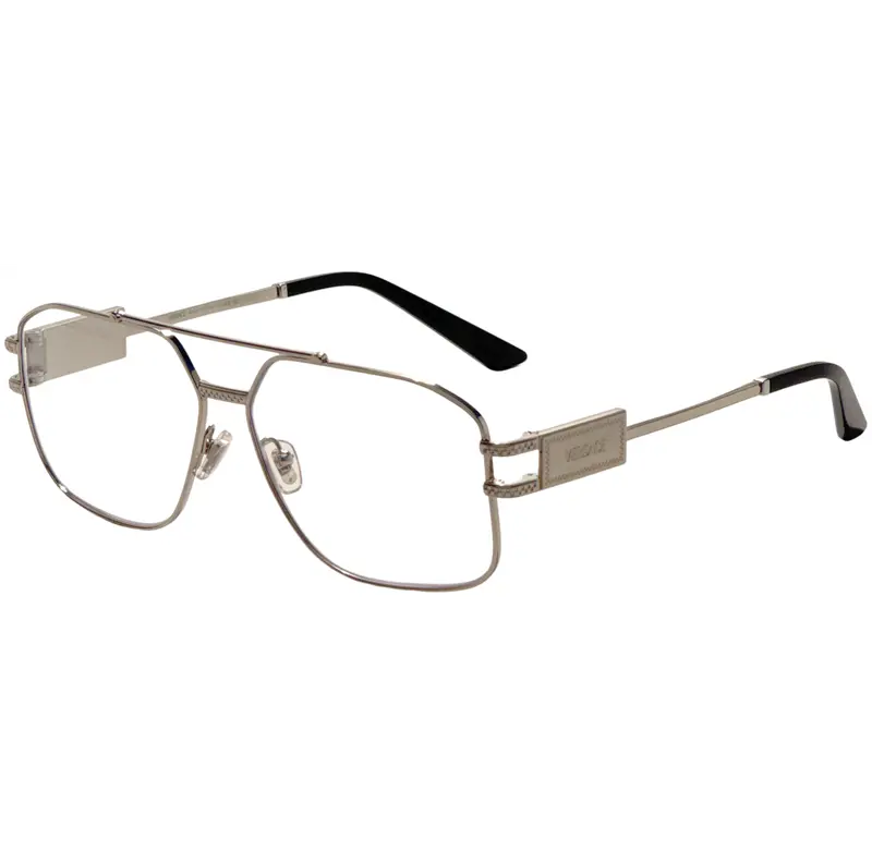 Versace Men's 59 Mm Silver Opticals 1