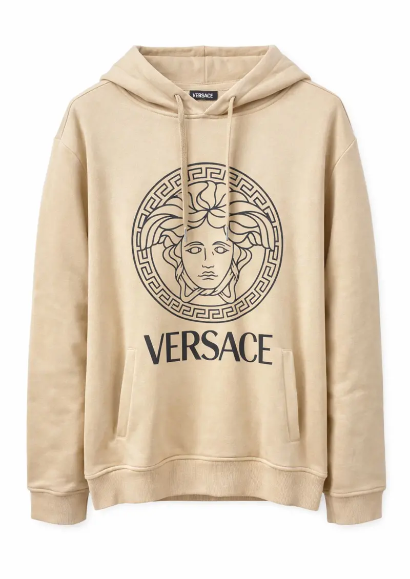 Versace Modern Medusa Hoodie - Caramel Brown 1