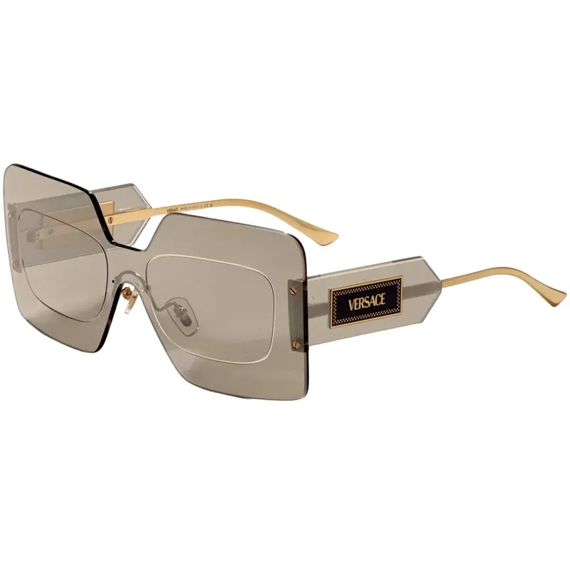 Versace Women's 42 Mm Silver Sunglasses 1
