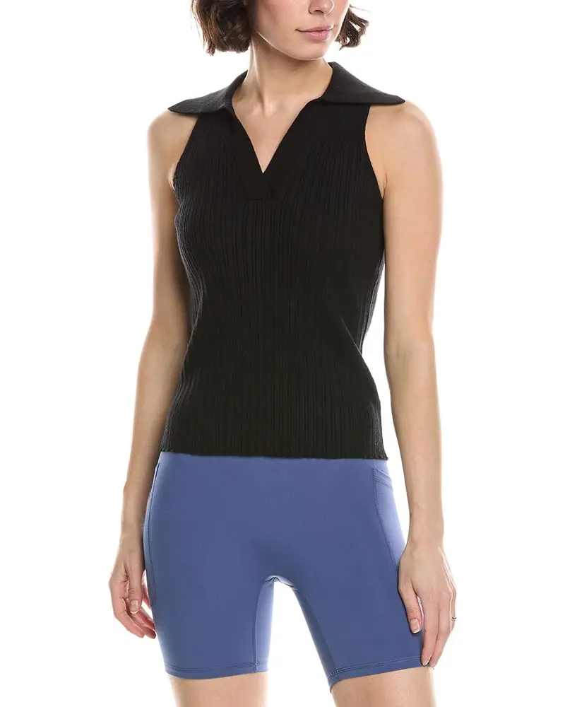 Victoria Paulsen Heath Sleeveless Polo Shirt 1