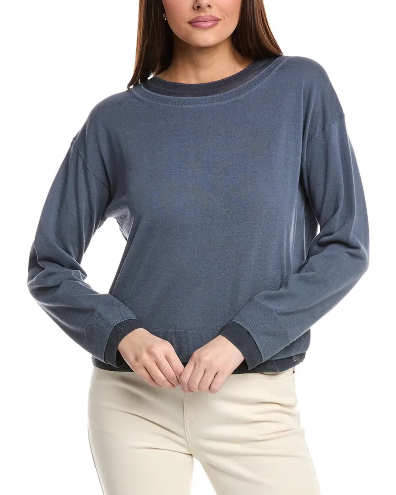 Vince Double Layer Sweater 1