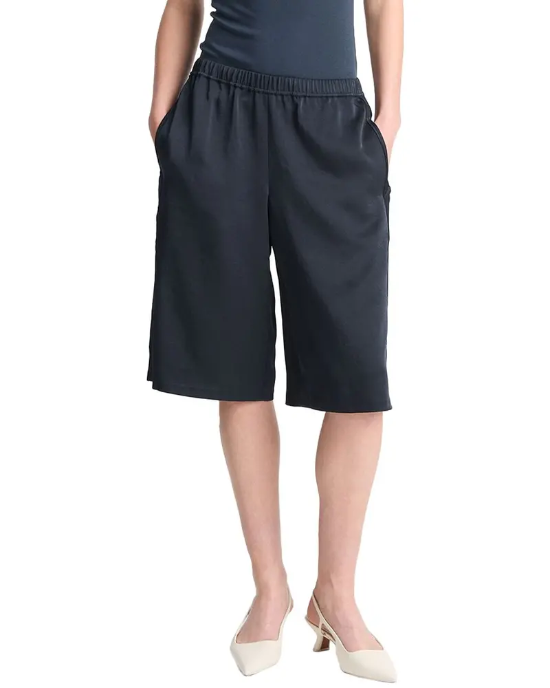 Vince Mid Rise Side Strap Drapey Short 1