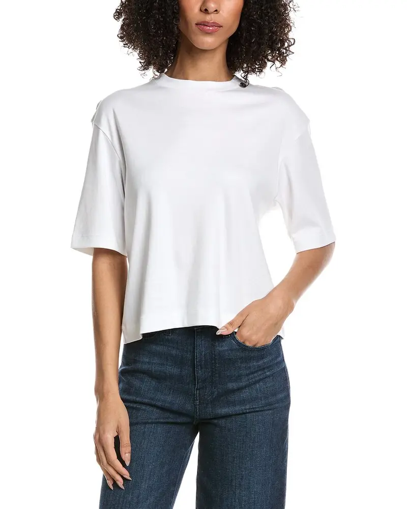 Vince Wide Sleeve Crop T-Shirt 1