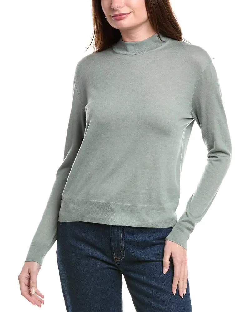 Vince Wool Mock Pullover 1
