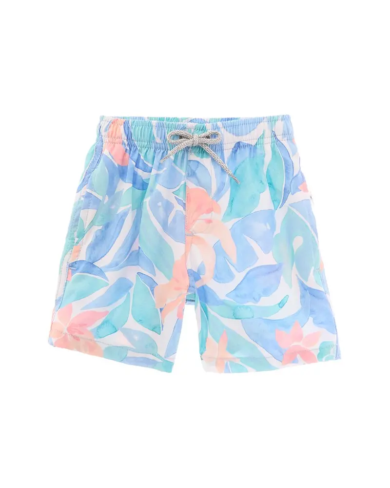 Vintage Summer 4 Way Stretch Volley Swim Short 1
