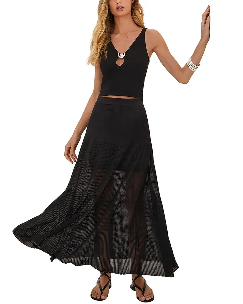 Vix Knit Maira Long Skirt 1