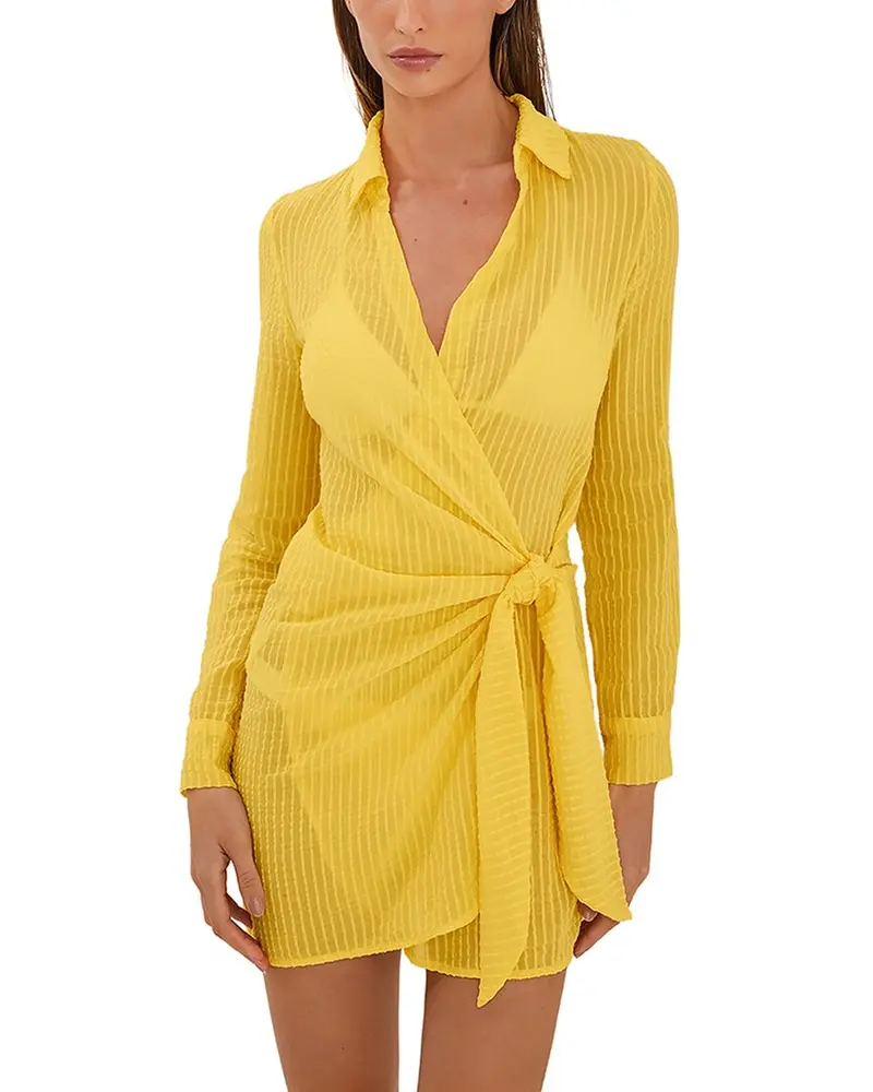 Vix Solid Lia Short Cover Up 1