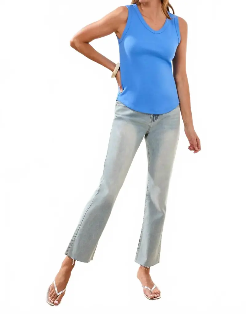 Wear Two Ways Reversible Tank Top In Sky Blue 1