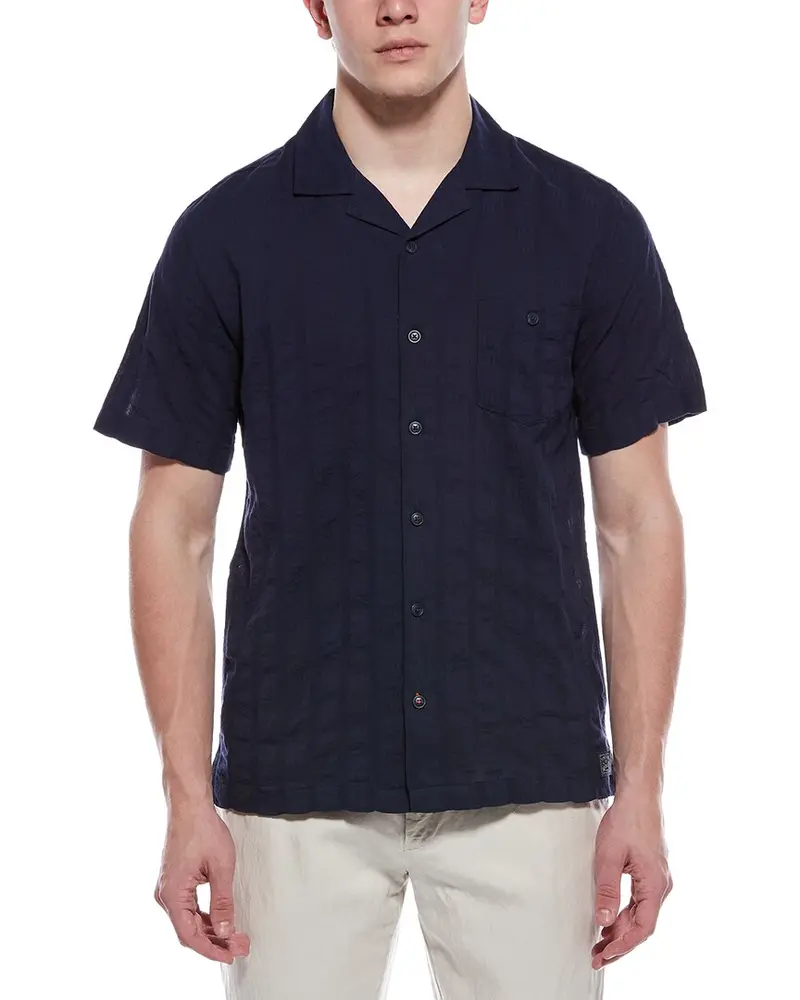 Weatherproof Vintage Dobby Seersucker Vacation Shirt 1