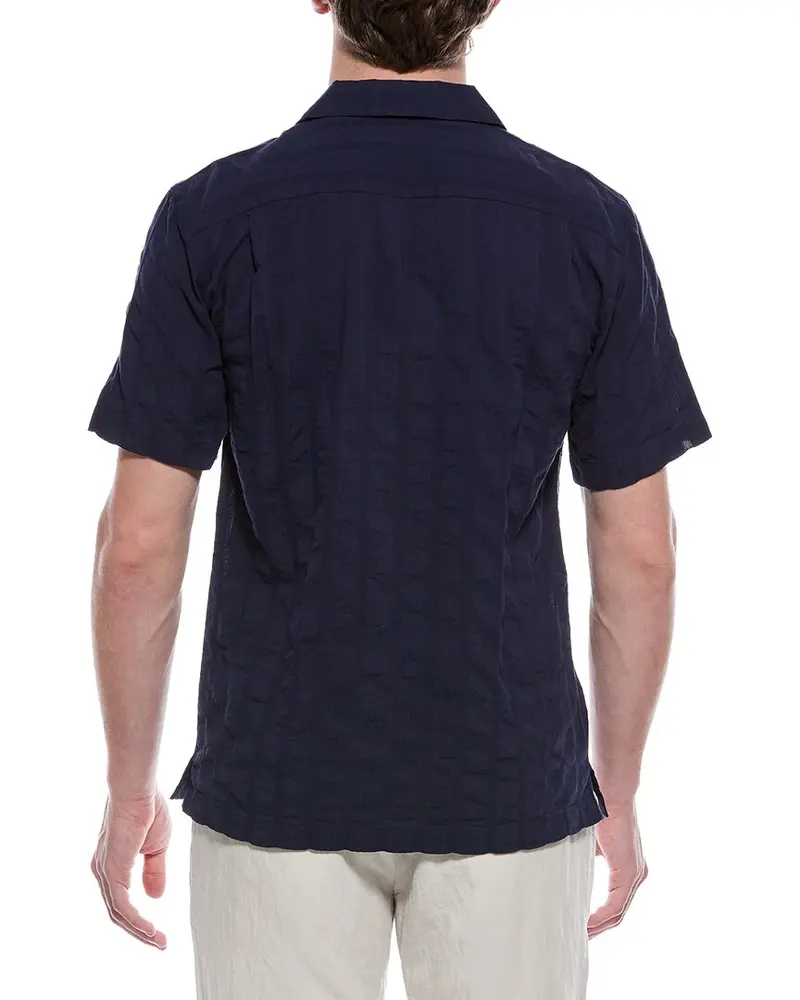 Weatherproof Vintage Dobby Seersucker Vacation Shirt 2