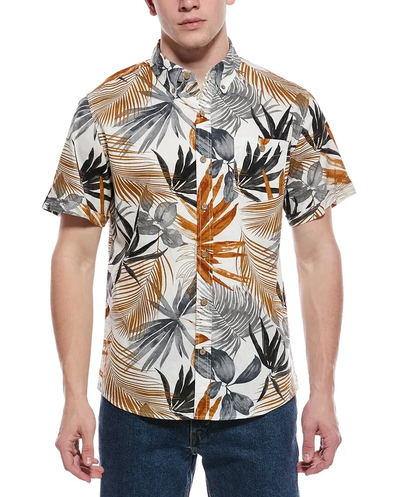 Weatherproof Vintage Linen-Blend Shirt 1