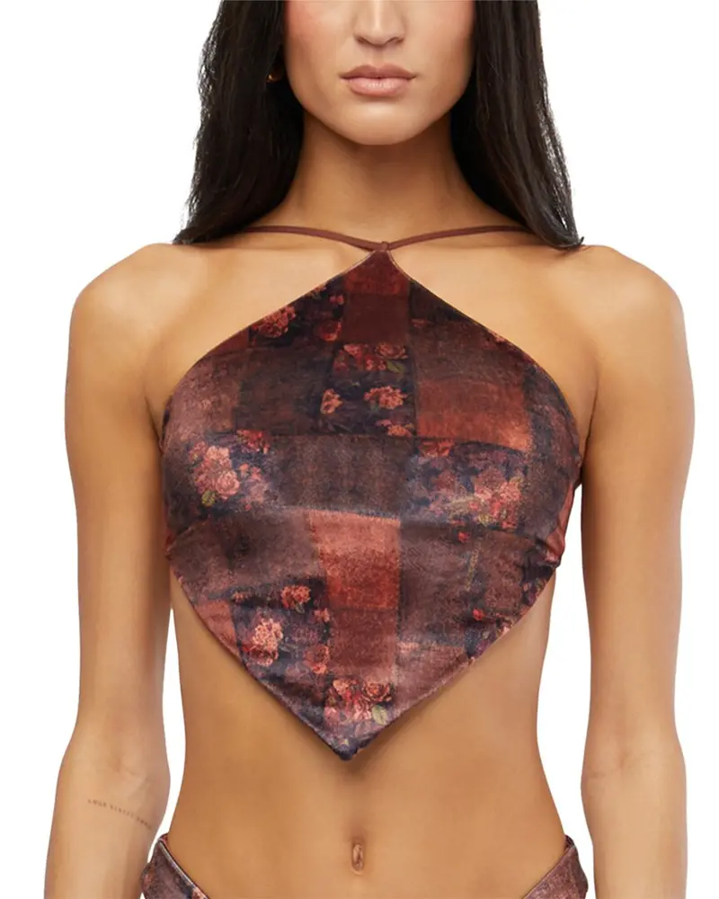 Weworewhat Bungee Bandana Top 1