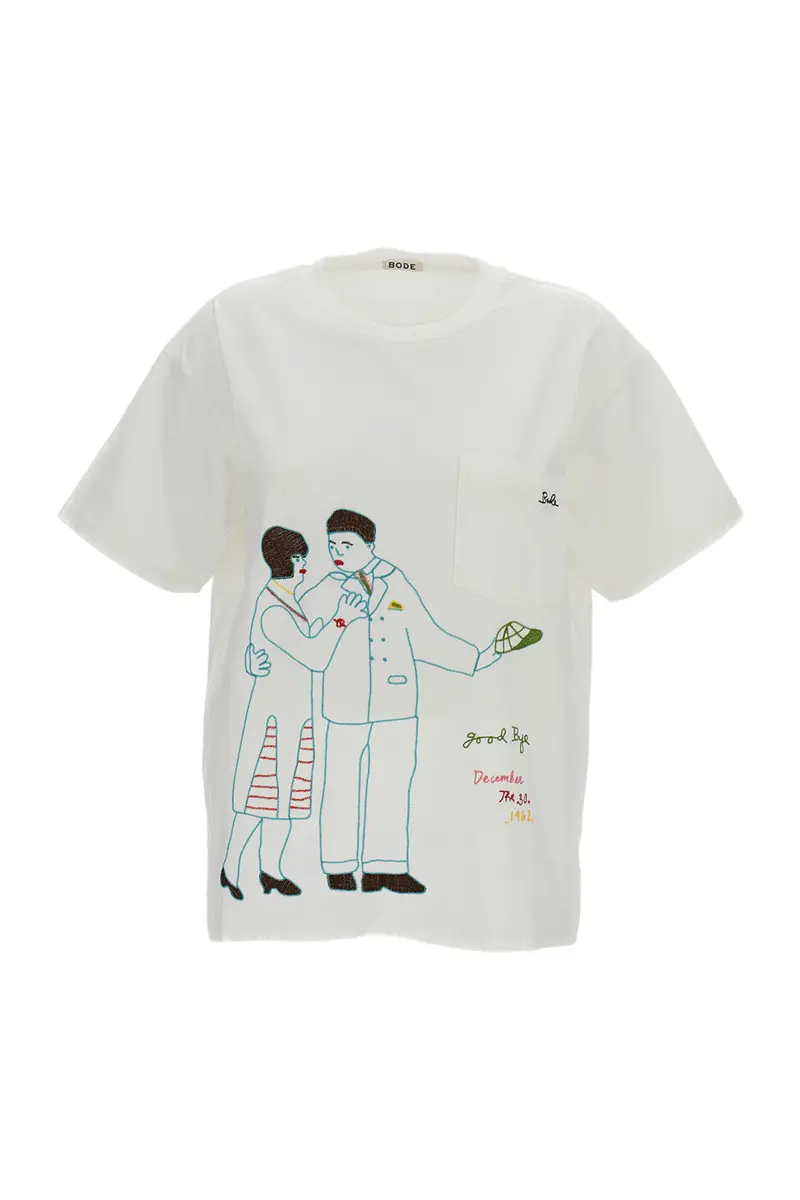 White Companion Crewneck Tee 1