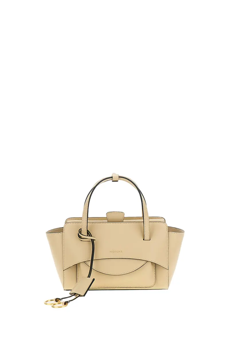 White Flap S Leather Crossbody Bag 1
