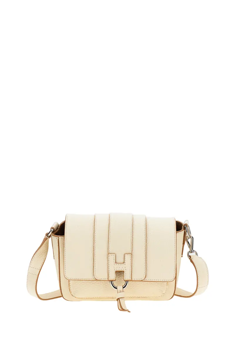 White Hogan H01x Flap Bag 1