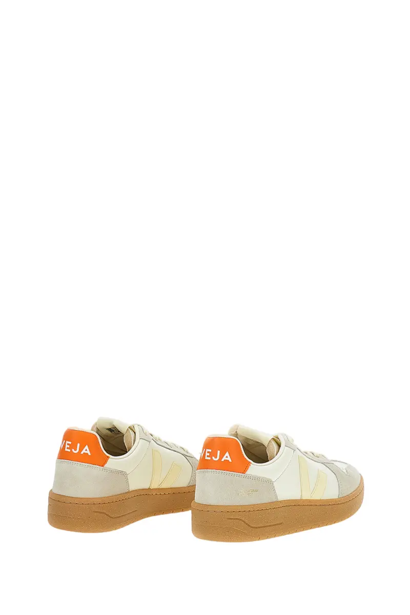 White V82 Leather Sneakers 3