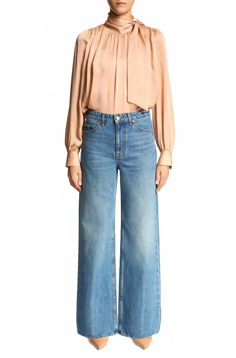 Willow Jeans In Medium Indigo Wash 1