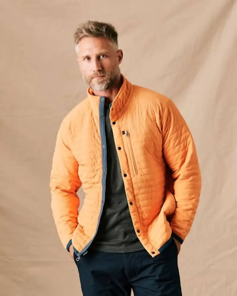 Windzip Casual Jacket In Citrus 1