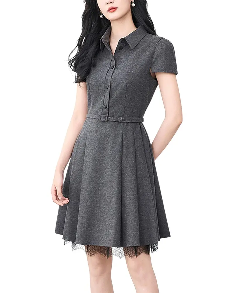 Wlzd Linen-Blend Midi Dress 1