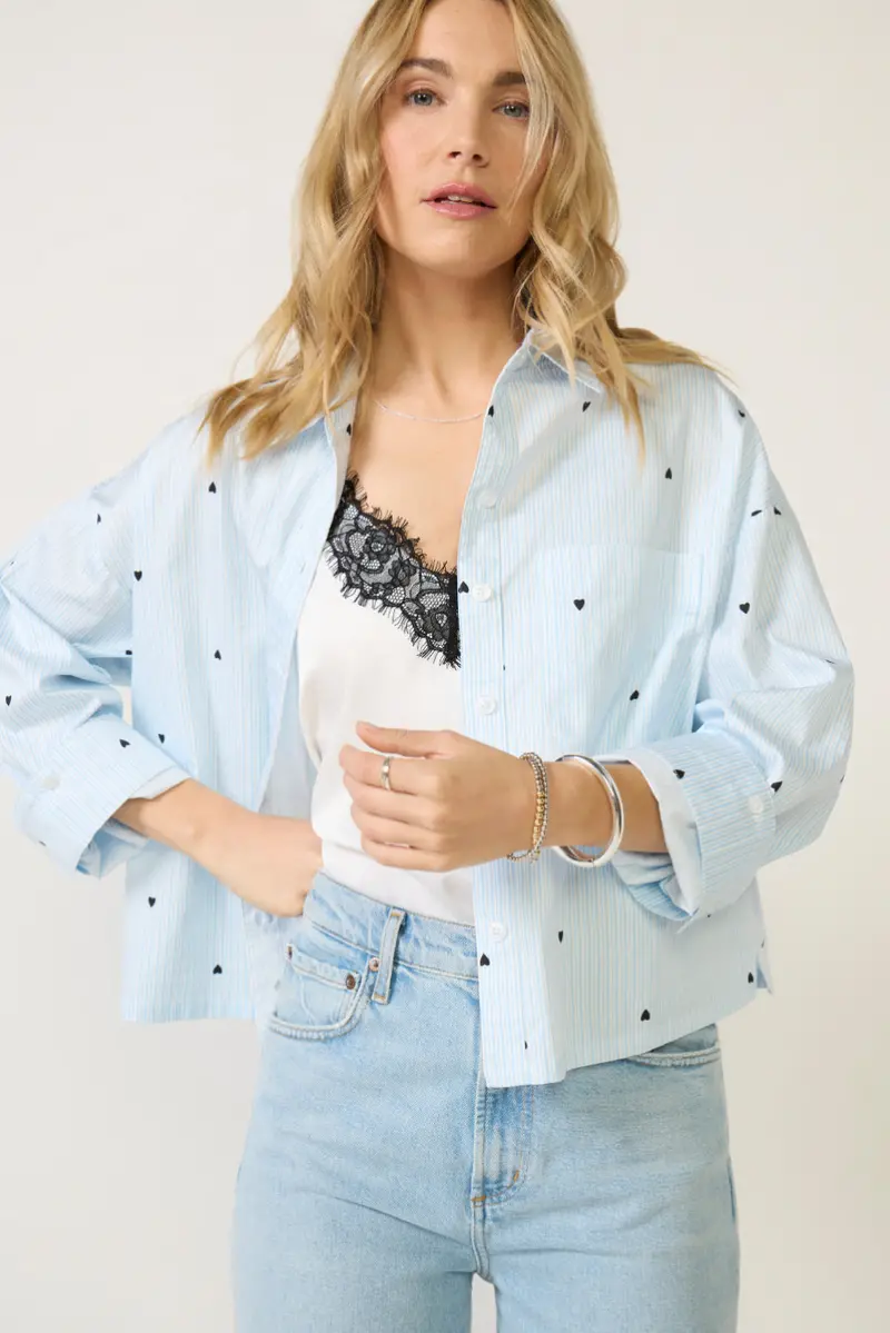 Women's Aiden Crop Shirt 1