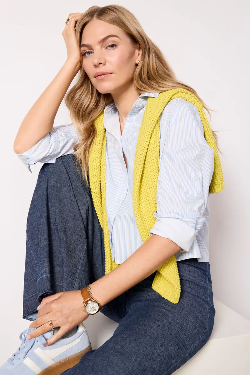 Women's Aiden Crop Shirt 1