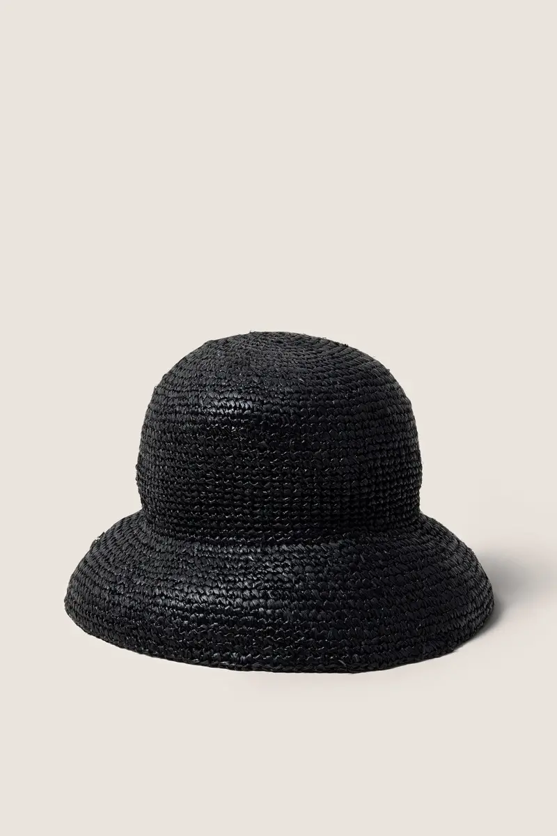 Women's Alfie Raffia Bucket Hat 1