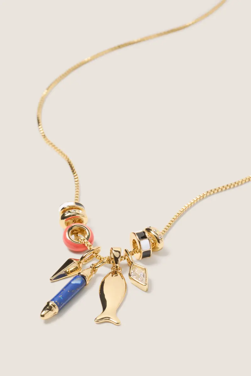 Women's Alli Semi Charm Necklace 1