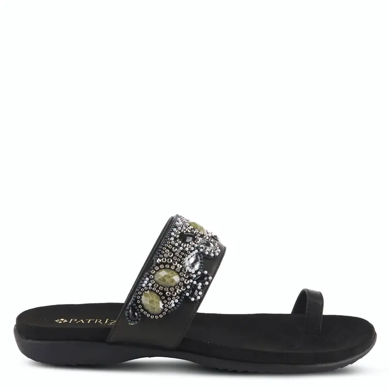 Women's Amalfi Sandal In Black 1