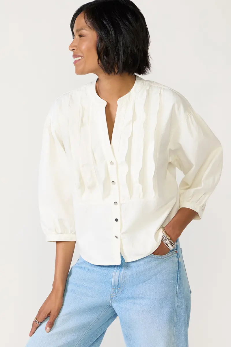 Women's Amelia Ruffle Shirt 1