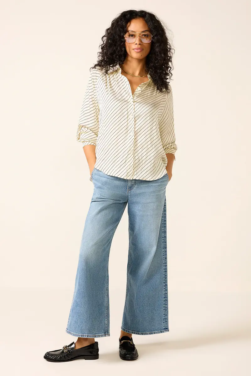 Women's Andi Ankle Wide Leg Jean 1