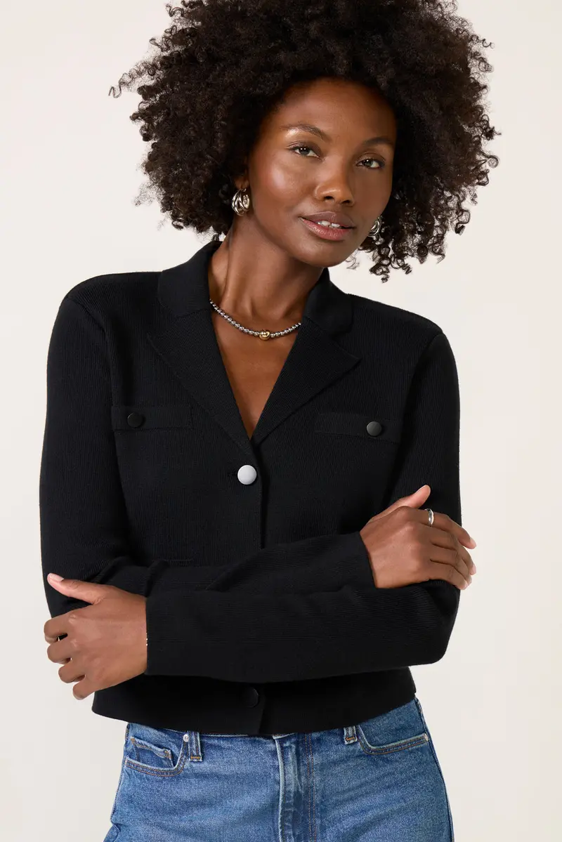 Women's Andie Two Button Knit Jacket 1