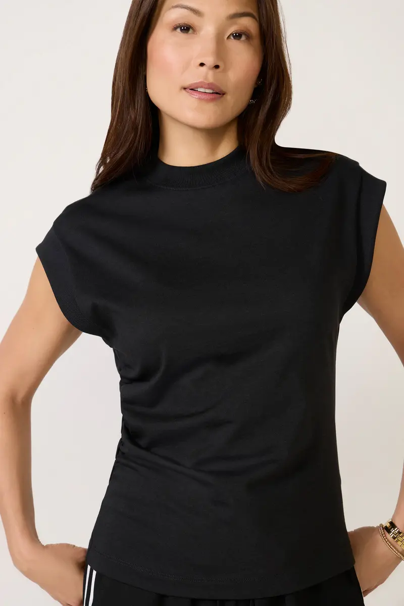 Women's Andrea Side Shirred Top 1