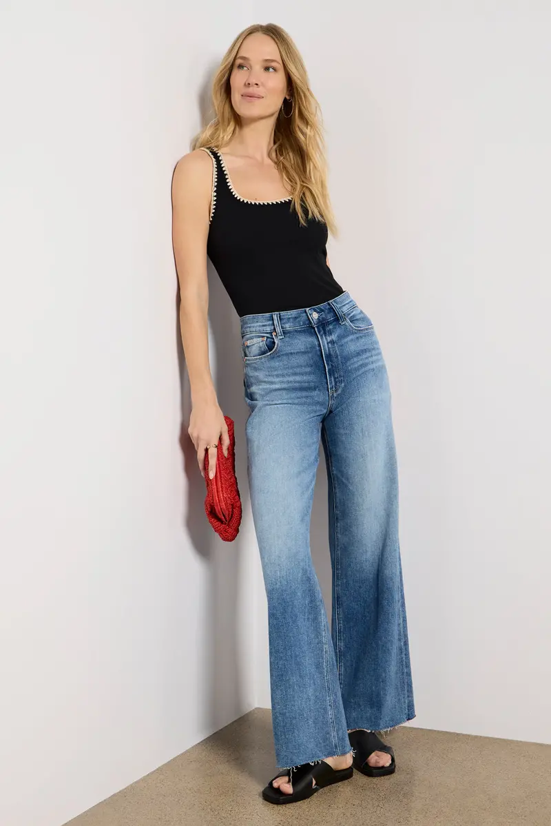 Women's Anessa 31' W/ Raw Hem Jeans 1