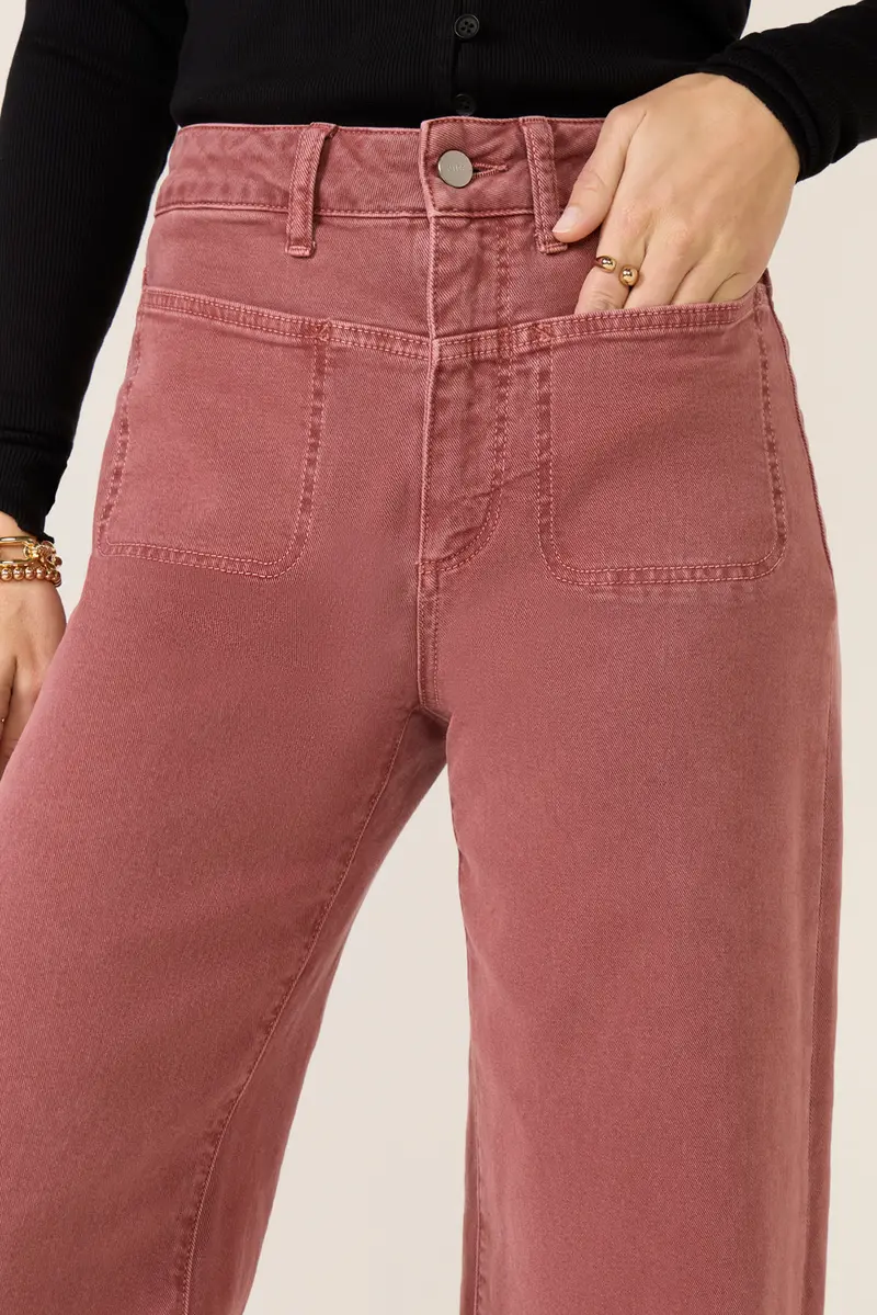 Women's Anessa W/ Front Yoke Wide Leg 31' Jean 2