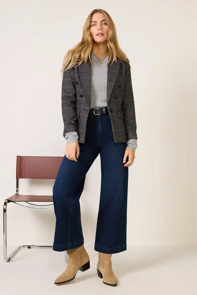 Women's Anessa Wide Leg Jean 1