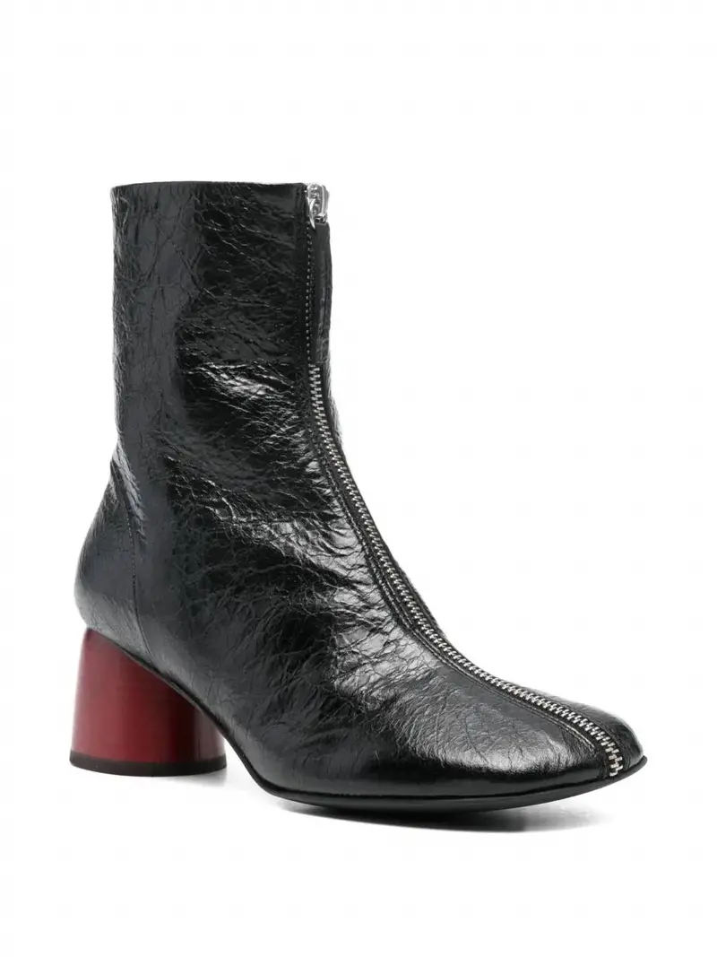 Women's Anna 17 Leather Boot In Black 1