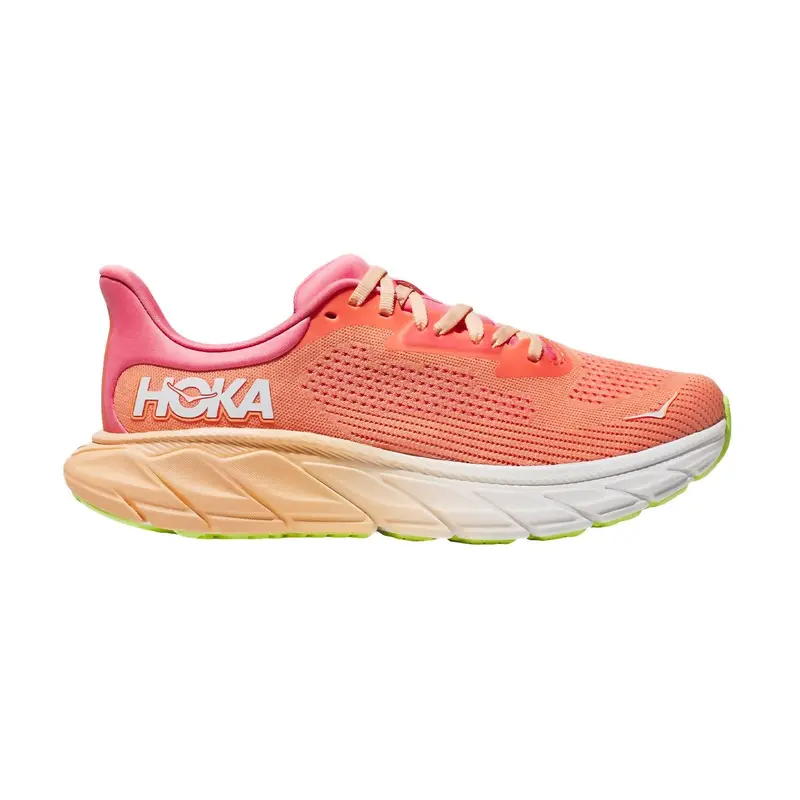 Women's Arahi 7 Running Shoes In Papaya/Coral 1