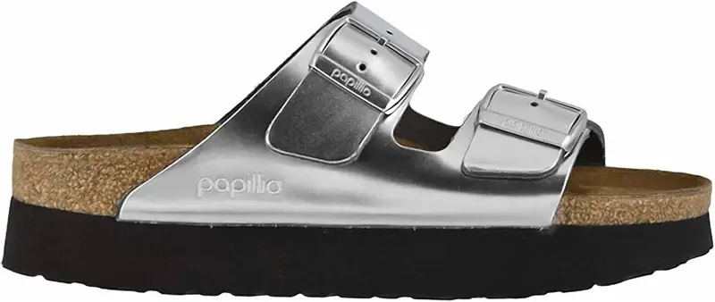 Women's Arizona Platform Sandal In Silver 1