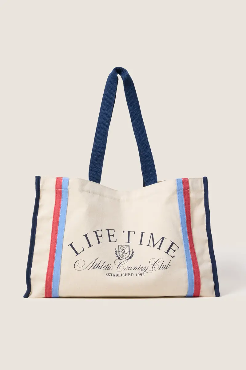 Women's Athletic Club Canvas Tote Bag 1