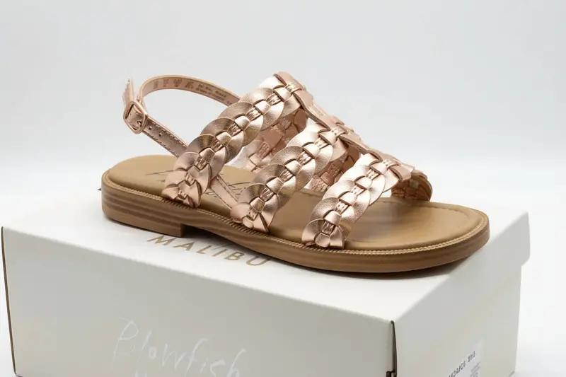 Women's Awluv Flat Sandals In Rosegold 1