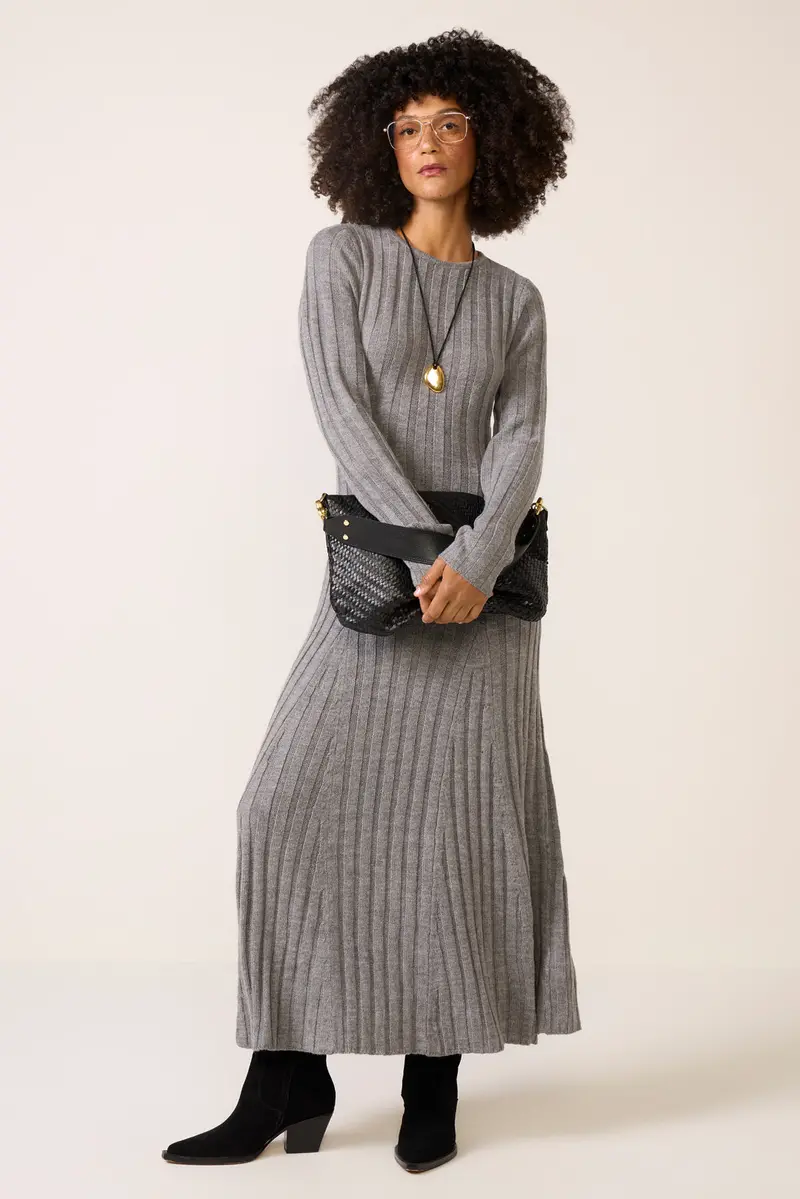Women's Babysoft Fit N Flare Midi Dress 1