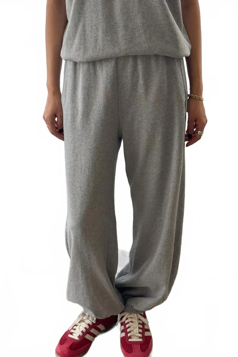 Women's Balloon Pants In Heather Gray 1